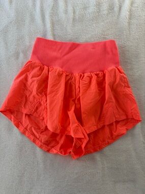 FP Movement by Free People Bright Orange Athletic Shorts | Size XS
